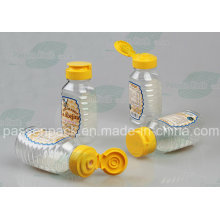 Food Grade Plastic Honey Bottle with Silicone Valve Cap (PPC-PHB-02)